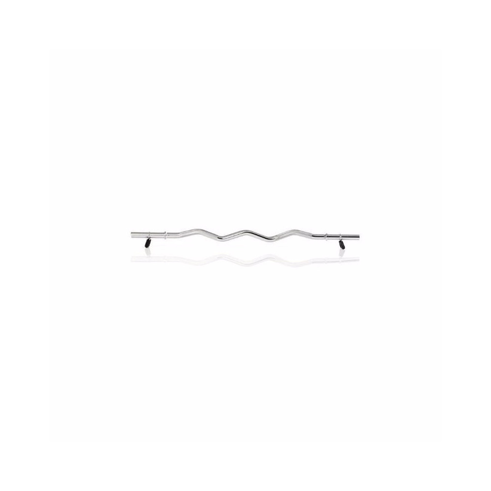 Standard gebogene Hantelstange mit Sicherungen, 30 mm, 7 kg, Gymstick Standard gebogene Hantelstange mit Sicherungen, 30 mm, 7 kg, Gymstick