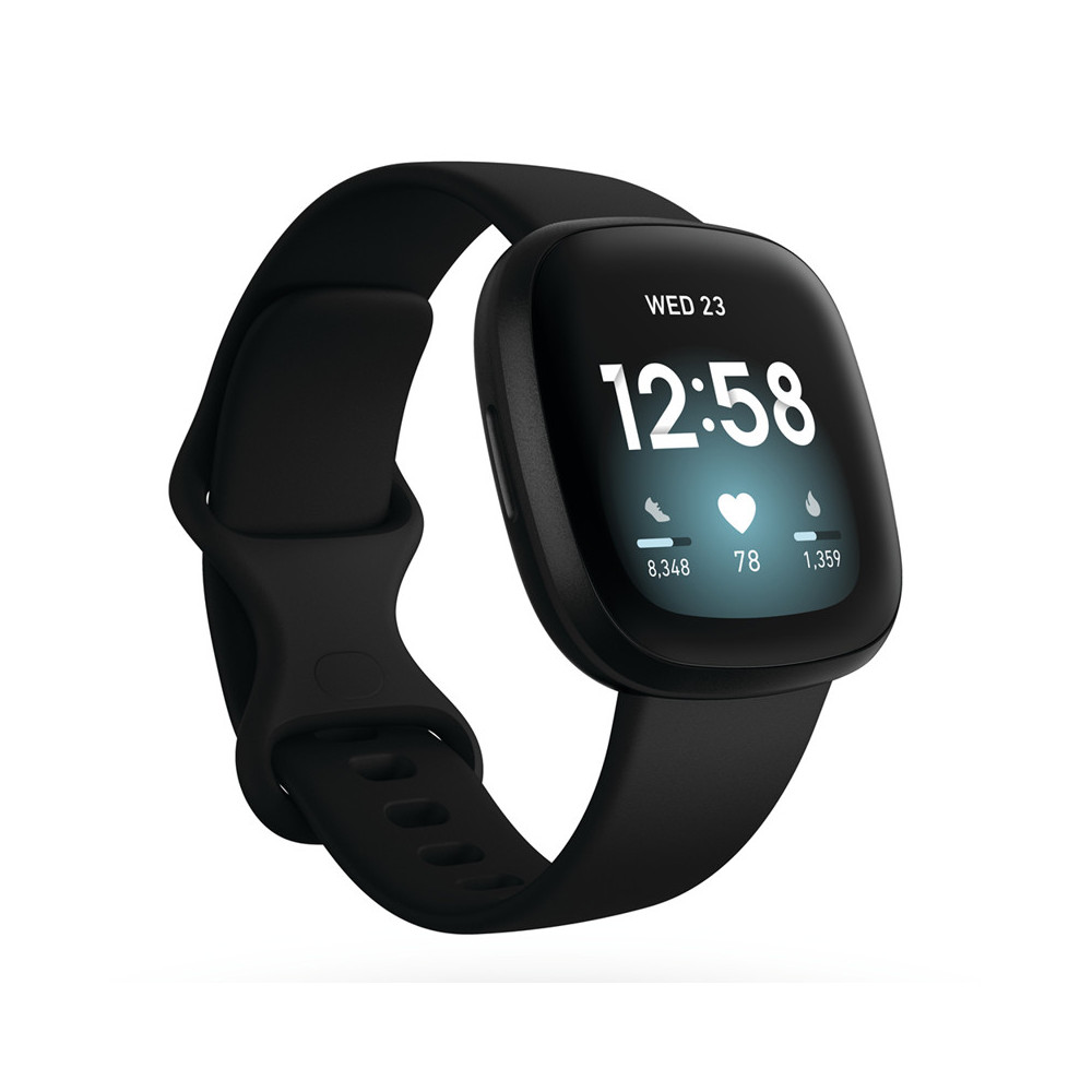 Fitbit Versa 3, Black, Fitbit