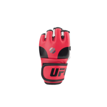 UFC Contender Open Palm MMA Training Gloves, Red, UFC