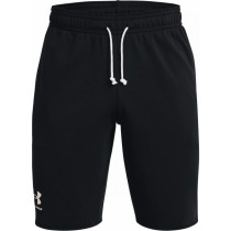 UA Rival Terry Shorts, Black/Onyx White, Under Armour