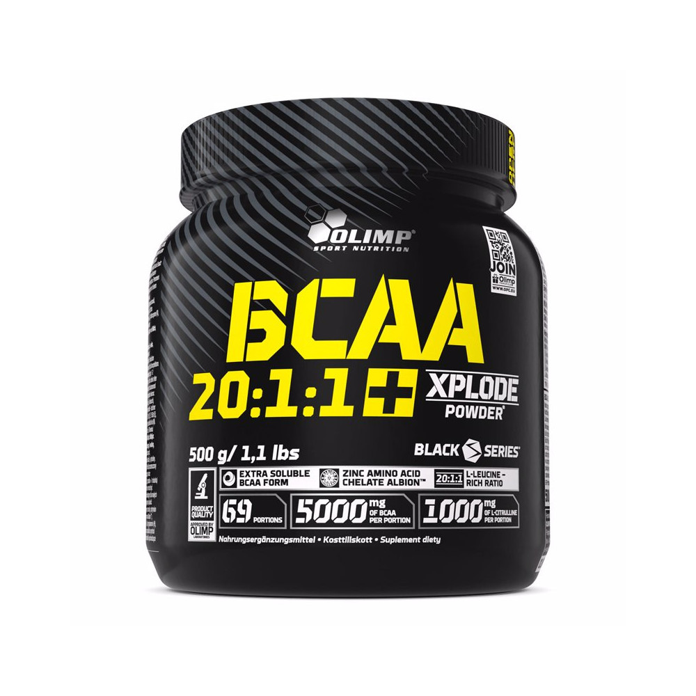 BCAA 20:1:1 Xplode Powder, 500 g, Olimp Sport Nutrition BCAA 20:1:1 Xplode Powder, 500 g, Olimp Sport Nutrition