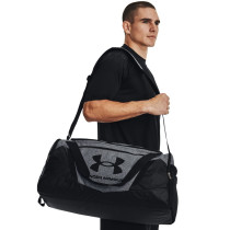UA Undeniable 5.0 Medium Duffle Bag, Pitch Gray/Black, Under Armour