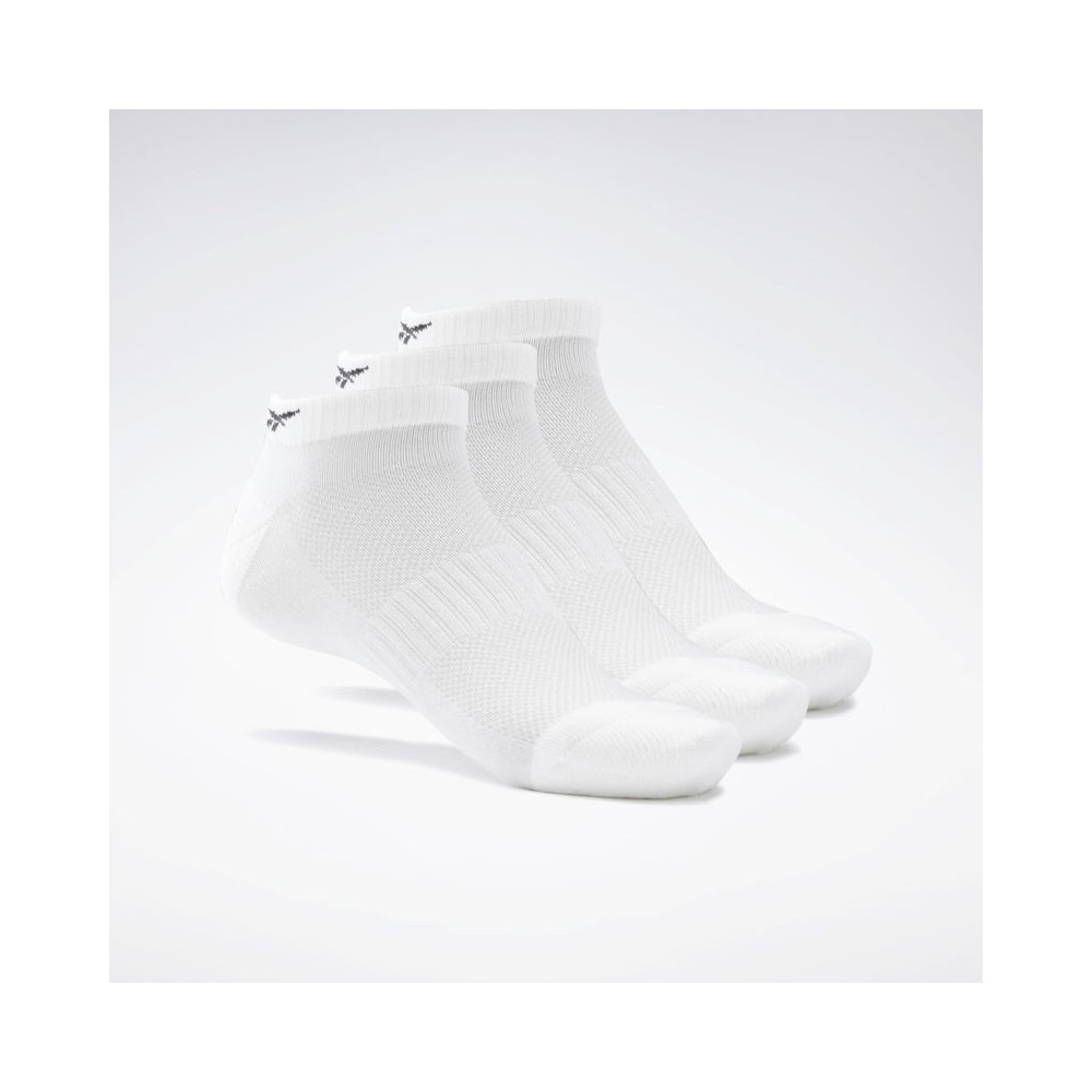 Reebok Active Foundation Low Cut 3 Pack Socks, White, Reebok Reebok Active Foundation Low Cut 3 Pack Socks, White, Reebok