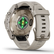 epix PRO (Gen 2) Sapphire, 42 mm, Soft Gold Light Sand, Garmin