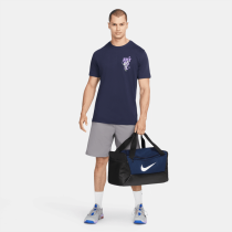 Nike Brasilia 9.5 Training Small Duffle Bag, Midnight Navy/Black/White