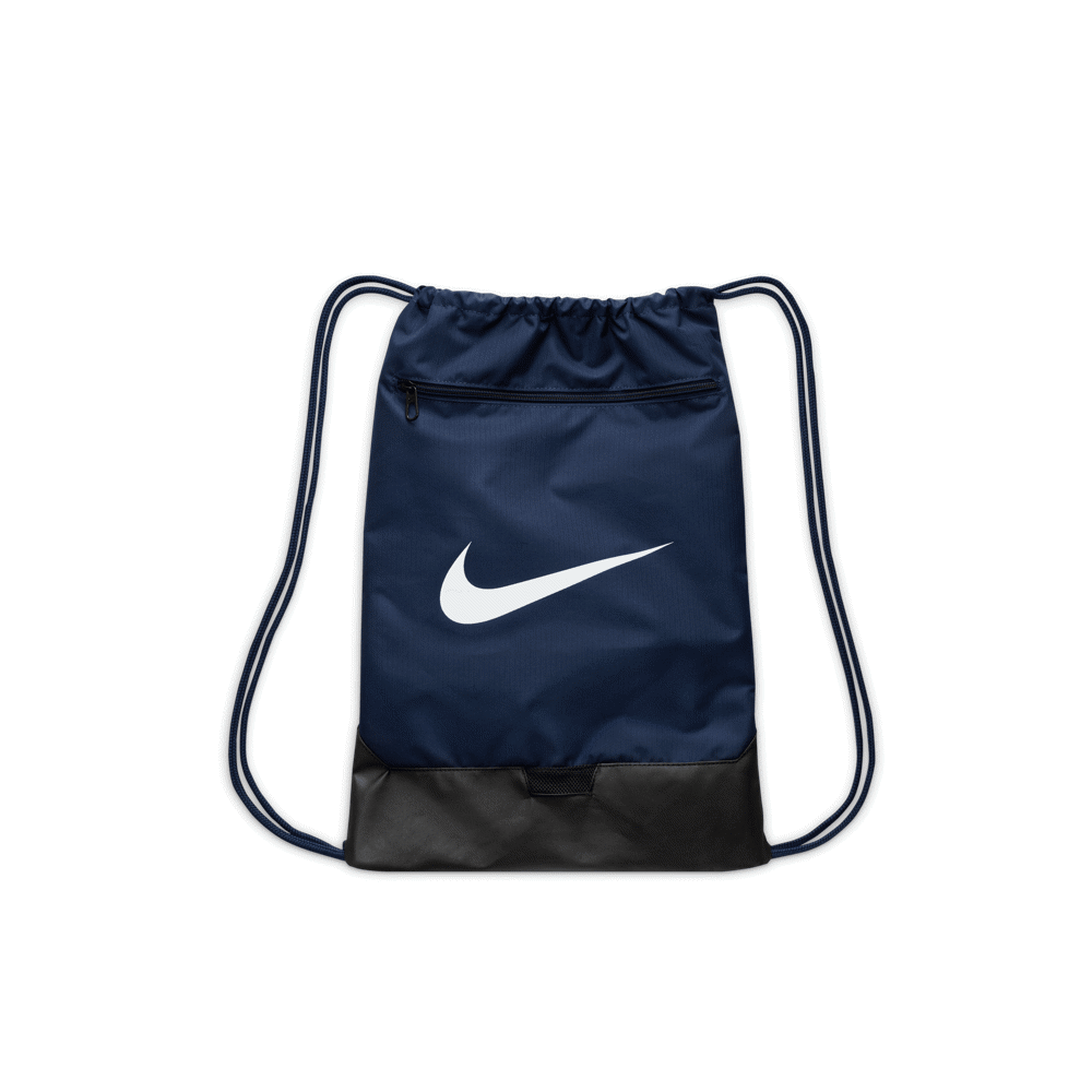Nike Brasilia 9.5 Gymsack, Midnight Navy/Black/White, Nike