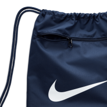 Nike Brasilia 9.5 Gymsack, Midnight Navy/Black/White, Nike