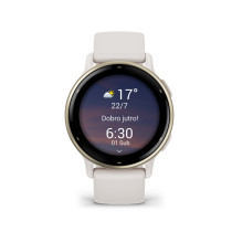 vivoactive 5, Ivory Cream Gold, Garmin