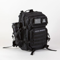 Tactical Backpack, Black, 25 l, Never Satisfied