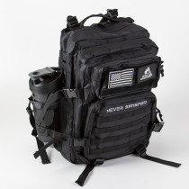 Tactical Backpack, Black, 25 l, Never Satisfied