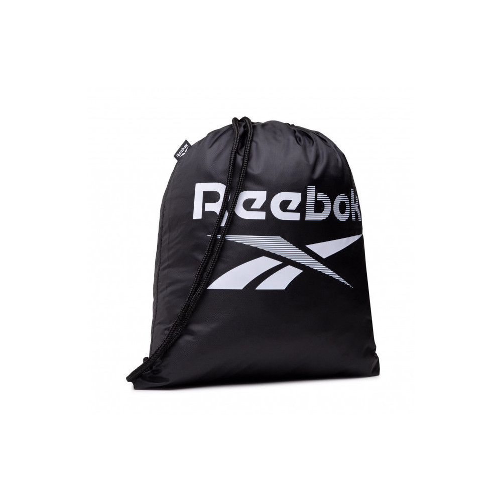 Reebok Training Essentials Gymsack, Black/White, Reebok Reebok Training Essentials Gymsack, Black/White, Reebok