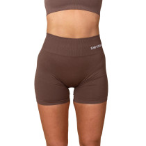 SWY Basic Scrunch Shorts, Choco, SWY Brand