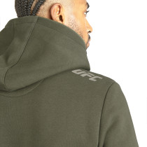 UFC Adrenaline by Venum Fight Week Men's Pullover Hoodie, Khaki