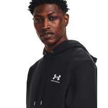 UA Hoodie Icon Fleece, Black/White