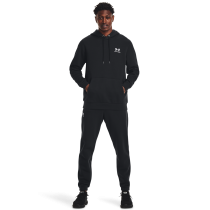 UA Hoodie Icon Fleece, Black/White