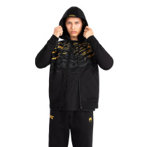 UFC Fusion by Venum Men's Replica Zip Hoodie, Black/Gold